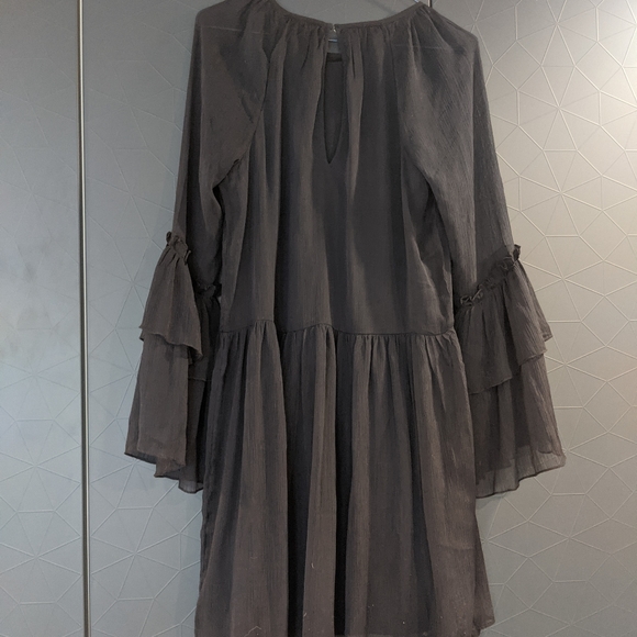 Navy Crepe Dress | H&M - Picture 2 of 5